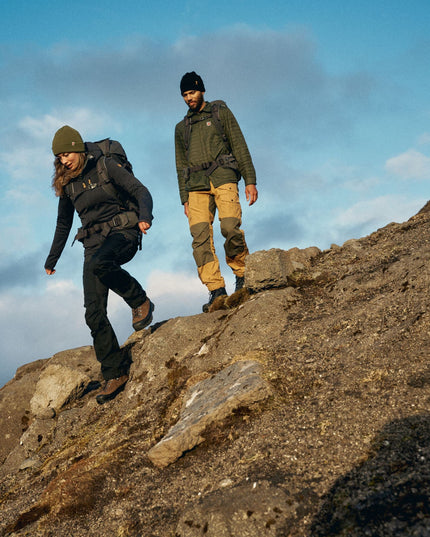 Fjallraven Classic Strik Hat - Mørk Granatfarve