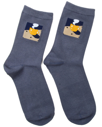 Calcetines de Naturaleza Muerta - Diseño de Taza