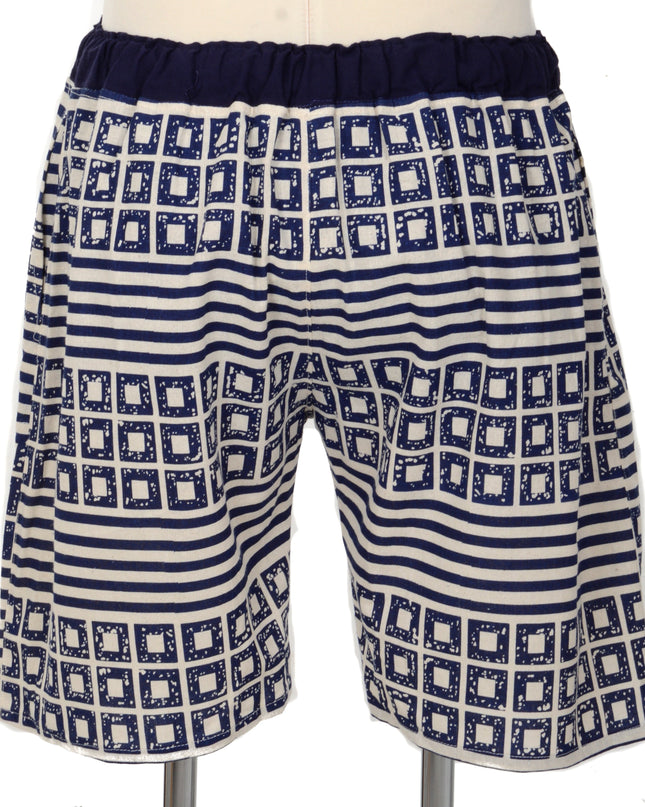 Estilo I pantalones cortos a rayas