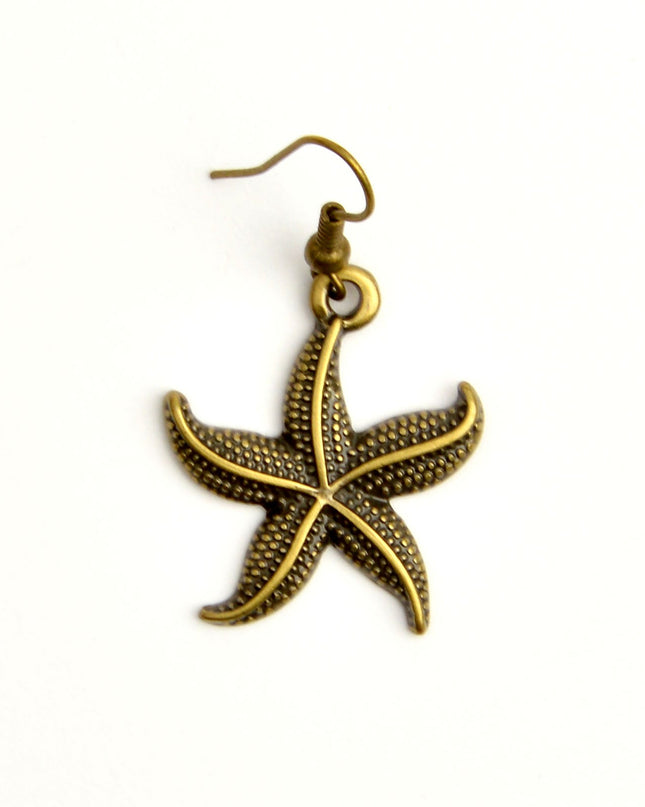 Starfish Design Earrings
