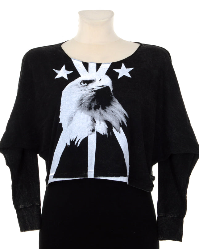 Distressed Sweater - Eagle