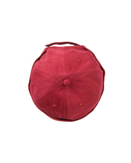 Bourgogne Corduroy Docker Cap til juletilbehør