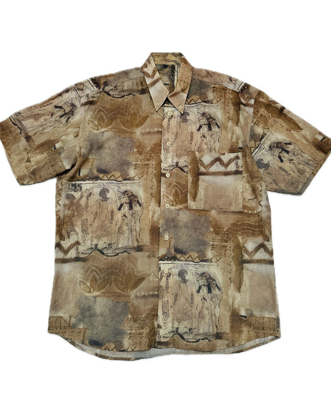 Camisa diseño egipcio vintage