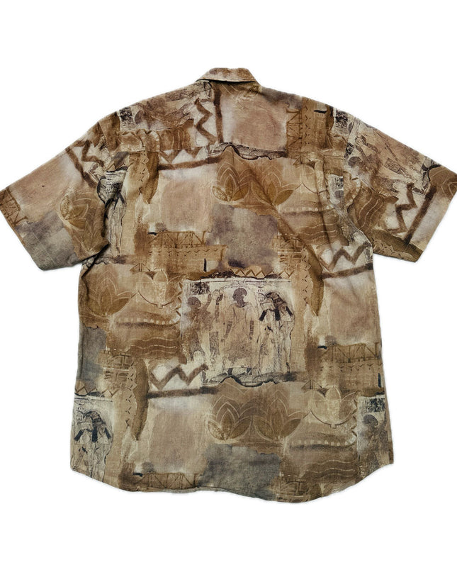 Camisa diseño egipcio vintage