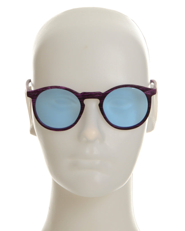 Purple Patterned Scrunchie