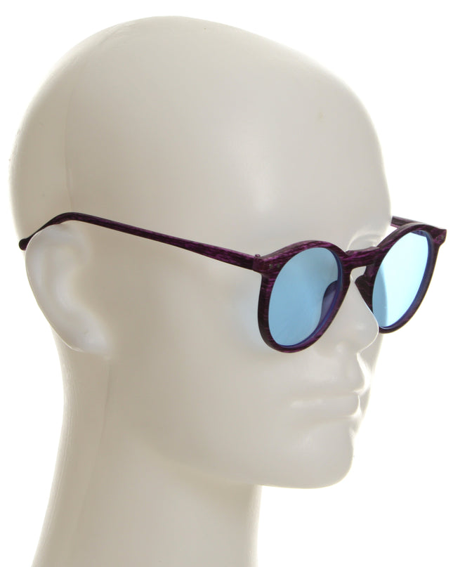 Purple Patterned Scrunchie