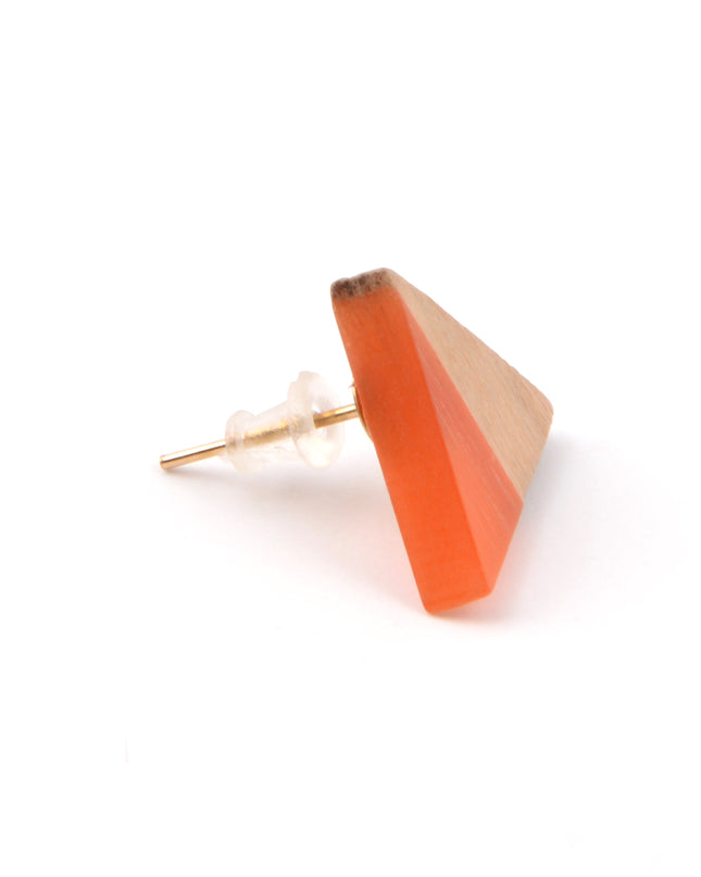 Asymmetrical Triangle Earrings