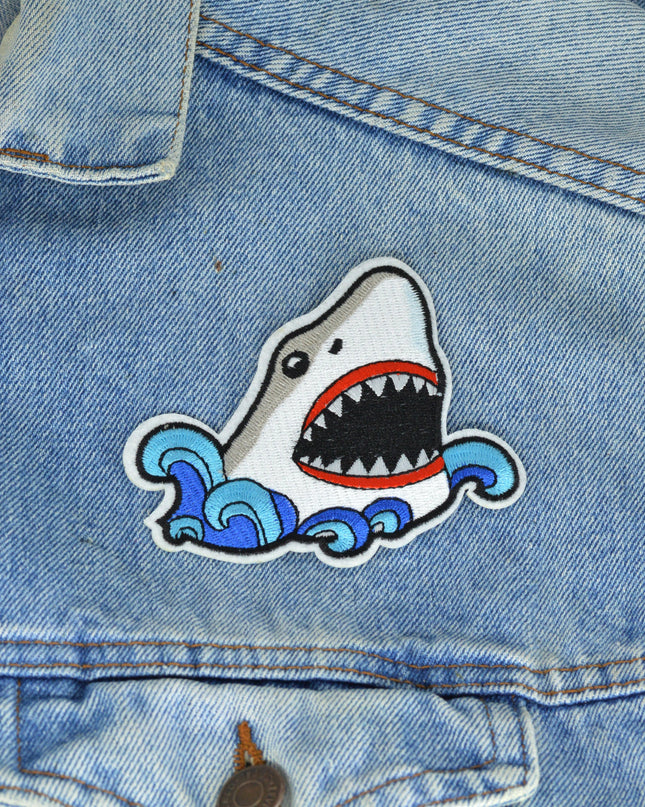 Shark Attack Design Patch