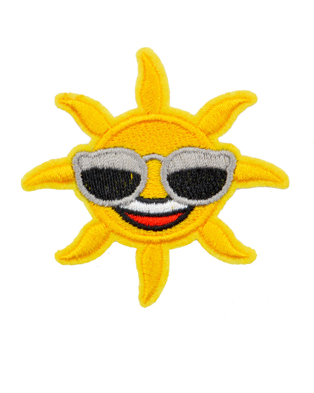 Felvarró - Sol Relajado Chill Parche de Bordado