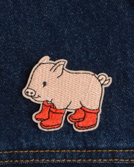 Iron-On Patch - Piglet for Easter Celebrations