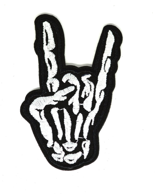 Skeleton Hand IV Halloween Costume Patch