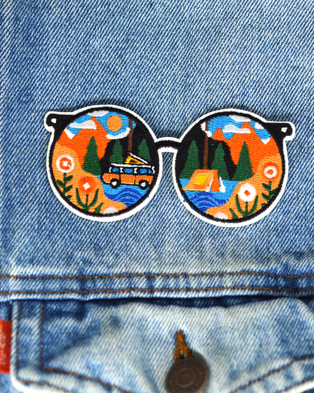 Hippie Glasses Patch