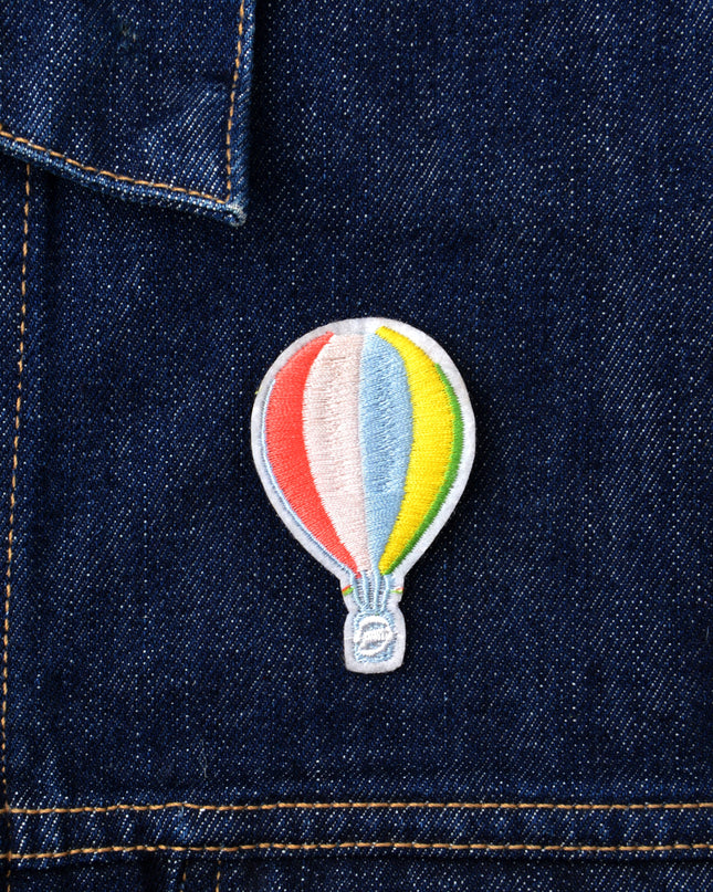 Parche Globo Aerostático Pastel - Suave y Juguetón