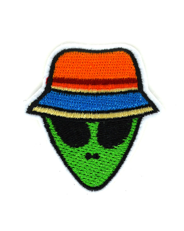 Hat-Wearing UFO Patch
