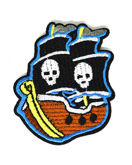 Pirate Ship Halloween Costume Patch