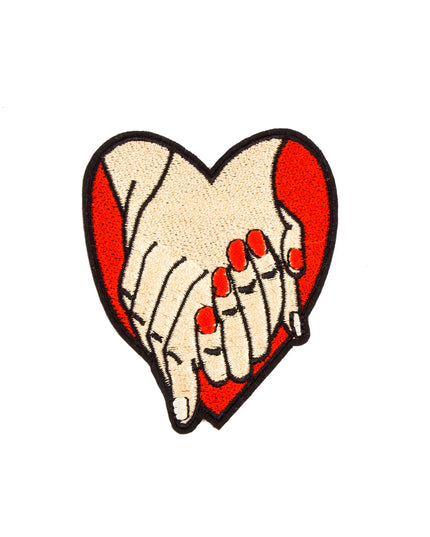 Hand in Hand Patch - Sød Valentinsdag Gaveidé