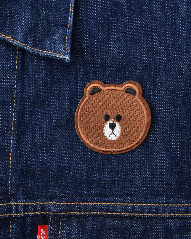 Bear Head Patch | Adorable Accessory