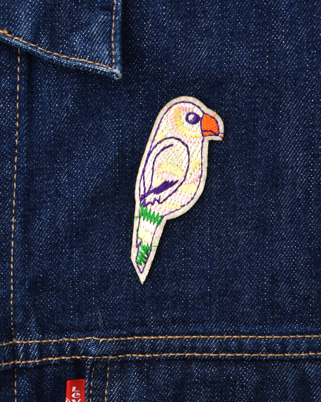 Farverig Papegøje Patch