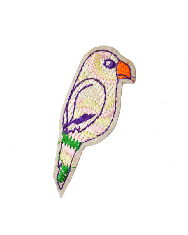 Farverig Papegøje Patch