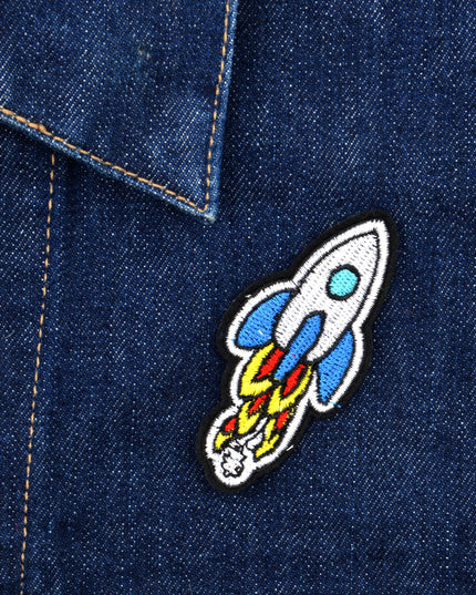 Felvarró - Rocket II Adventure Broderi Patch