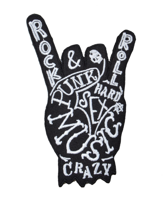 Rock Punk Music Iron-On Patch