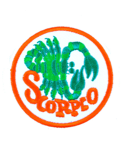 Skorpion Zodiac Jern-Patch