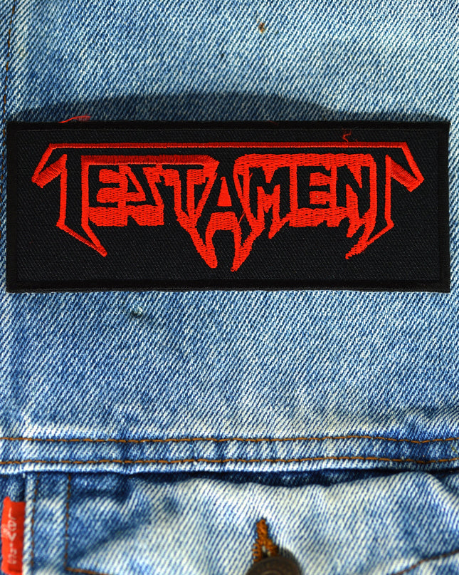 Testament Band Emblem Patch