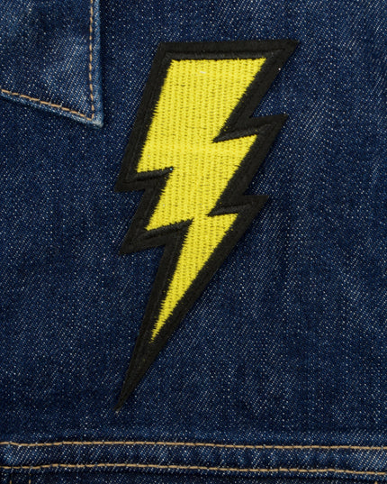 Felvarró - Lightning I Fedt Broderi Patch