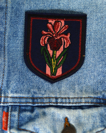 Floral Badge Patch