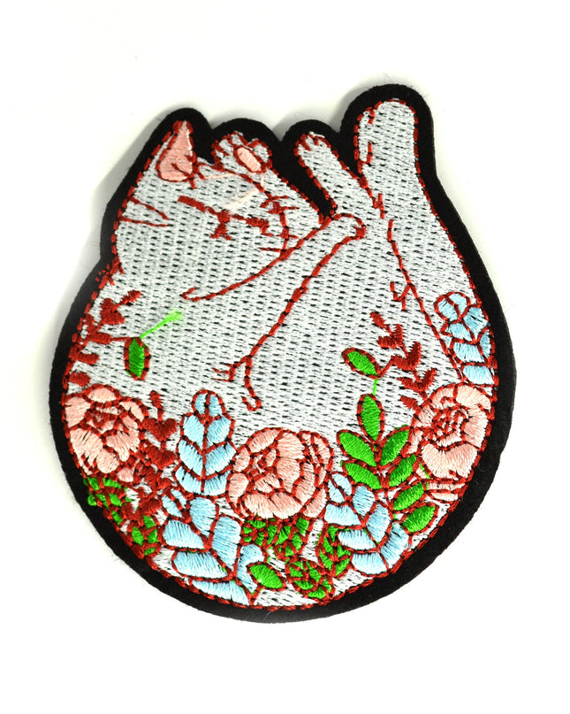 Floral Cat Patch