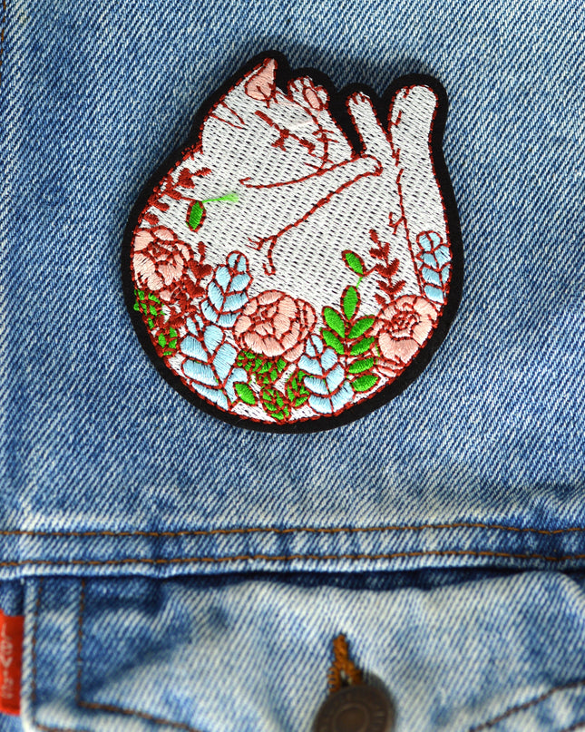 Floral Cat Patch