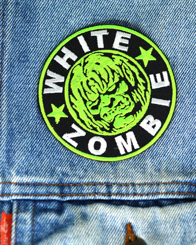 White Zombie Logo Patch