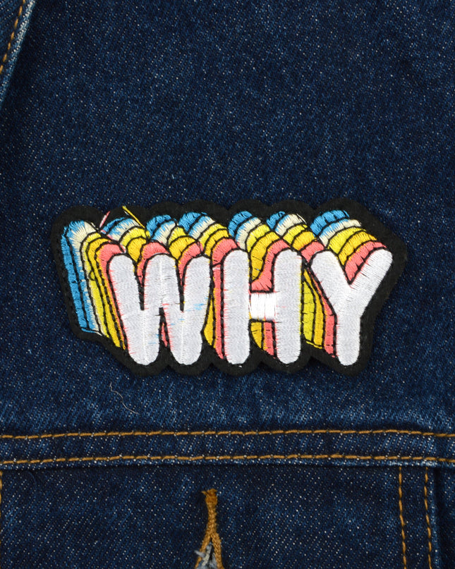 Iron-On Patch - Why