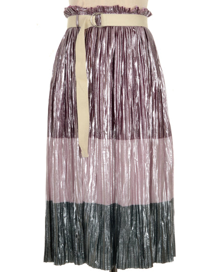 Chrome Skirt - Mauve