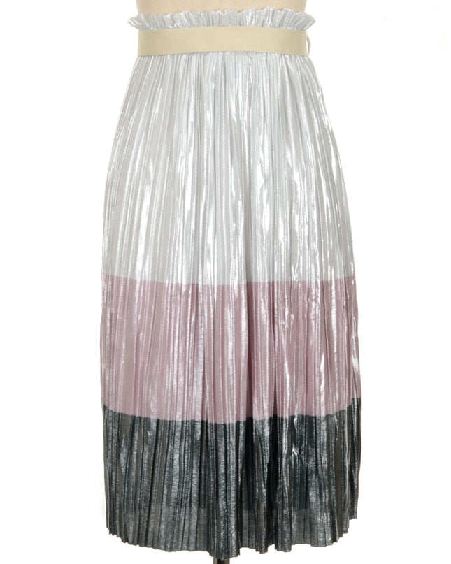 Chrome Skirt - Pink