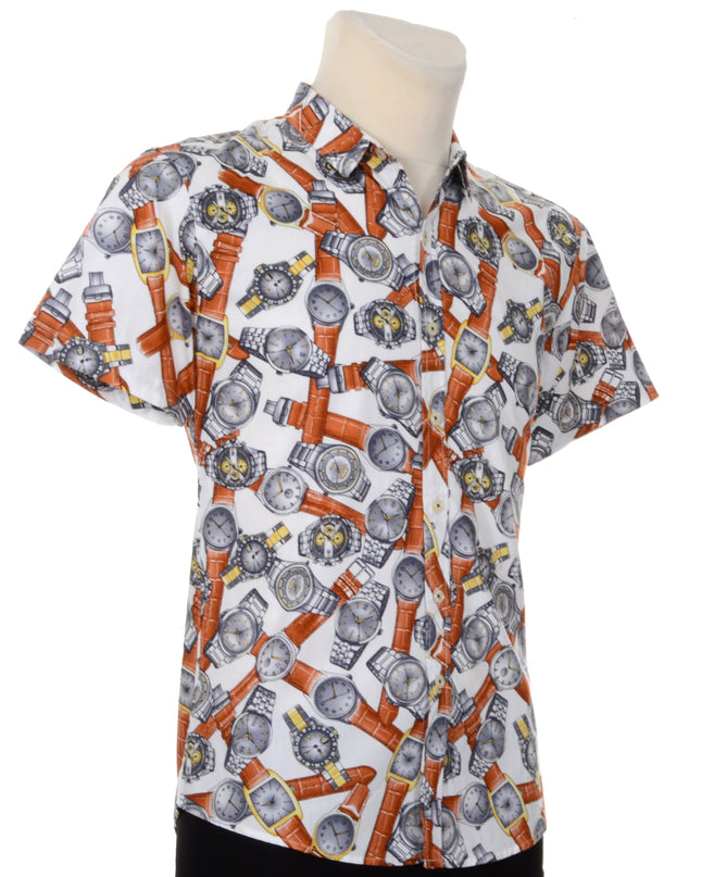 Camisa Diseño Reloj - Perfecta para Navidad