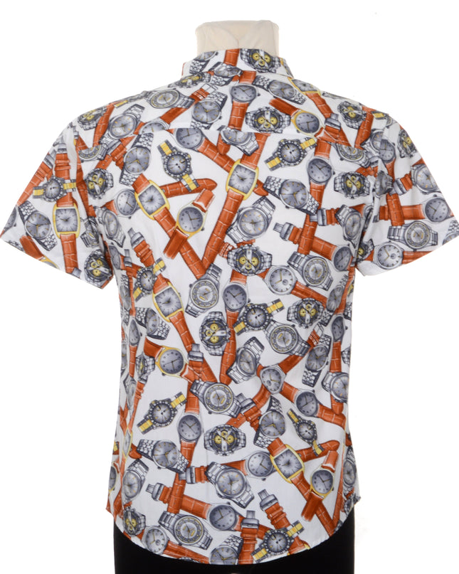 Camisa Diseño Reloj - Perfecta para Navidad