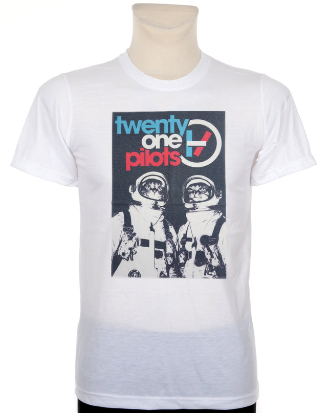 Twenty One Pilots T-shirt - Uundgåeligt for musikentusiaster