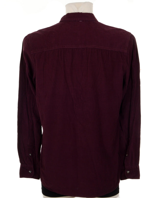 Vintage Shirt - Purple Corduroy Christmas Sweater for Men and Women