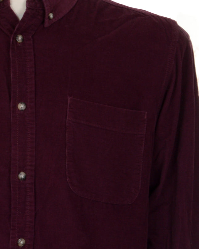Vintage Shirt - Purple Corduroy Christmas Sweater for Men and Women