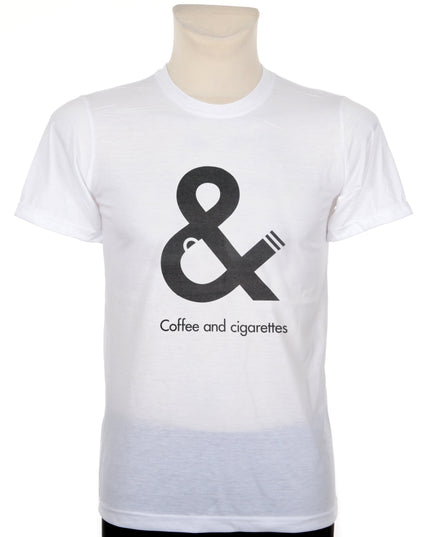 Movie Tee - Coffee and Cigarettes Design