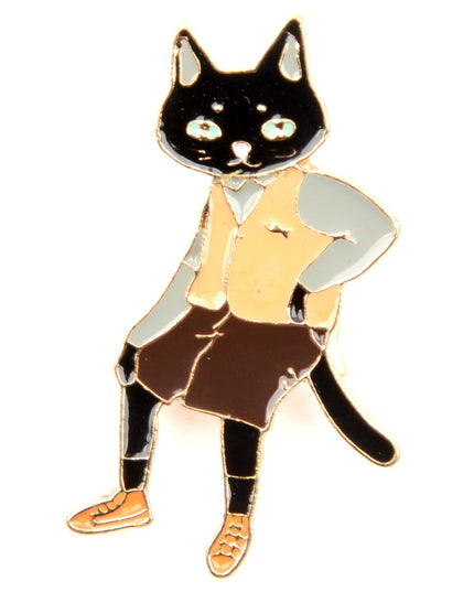 Cat Boy Enamel Pin