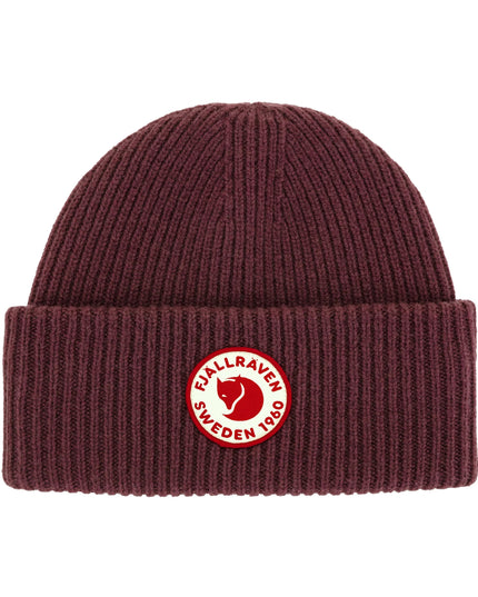 Fjallraven 1960 Logo Hat i Port Wine