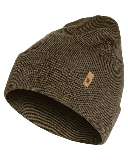 Fjallraven Classic Knit Hat in Dark Olive Green
