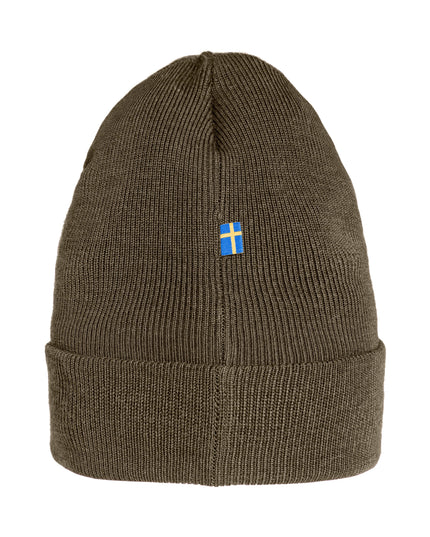 Fjallraven Classic Knit Hat in Dark Olive Green