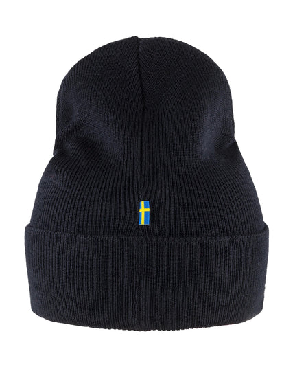 Fjallraven Classic Knit Hat i Dark Navy Blue