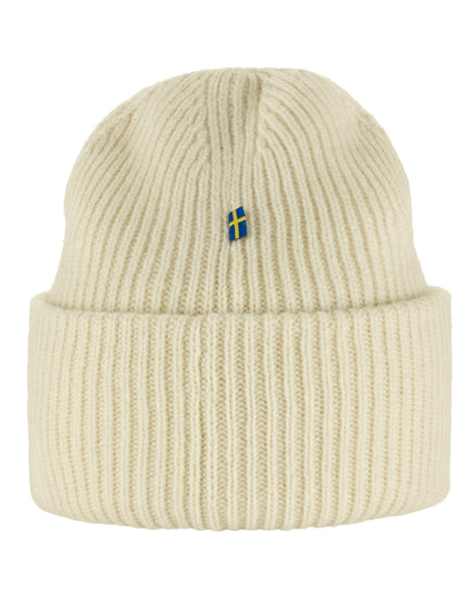 Fjallraven Heavy Beanie in Chalk White