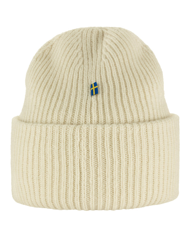 Fjallraven Heavy Beanie in Chalk White