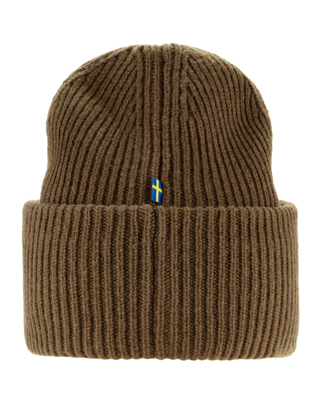 Fjallraven Heavy Beanie in Dark Oak