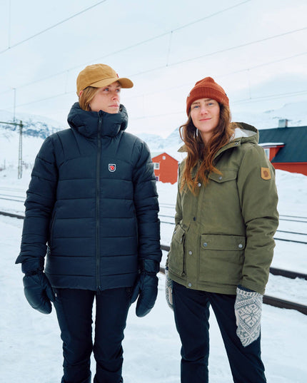 Fjallraven Logo Kasket - Mørk Marineblå